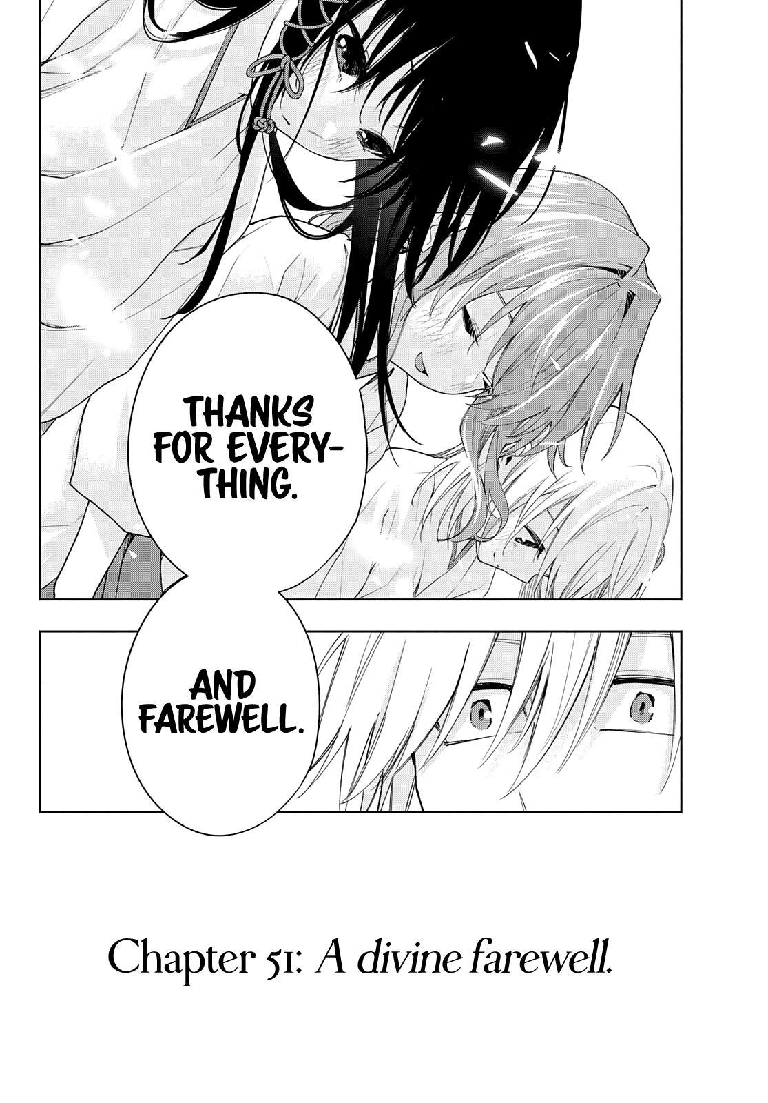 Amagami-san Chi no Enmusubi Chapter 51 page 21 - Chapter 51: A divine farewell.