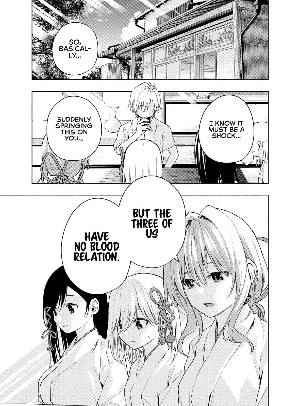 Amagami-san Chi no Enmusubi Chapter 51 page 4 - Chapter 51: A divine farewell.
