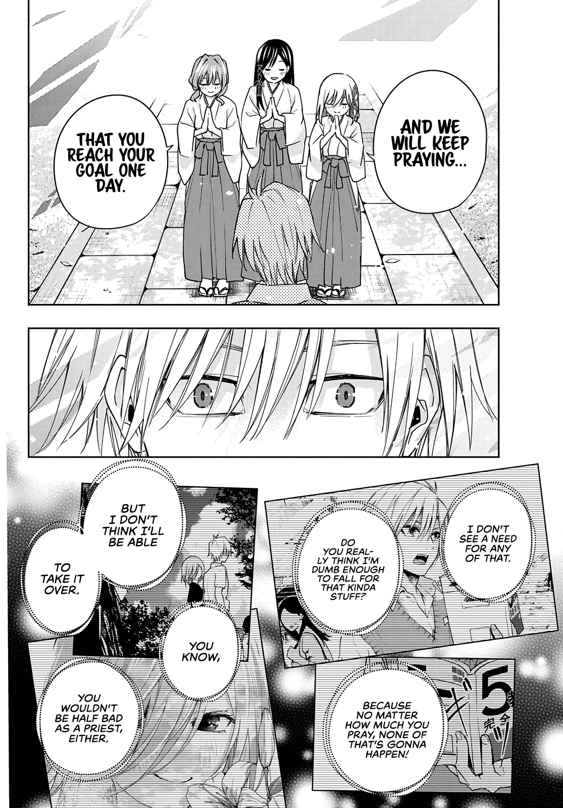Amagami-san Chi no Enmusubi Chapter 52 page 11 - Chapter 52: A divine promise.