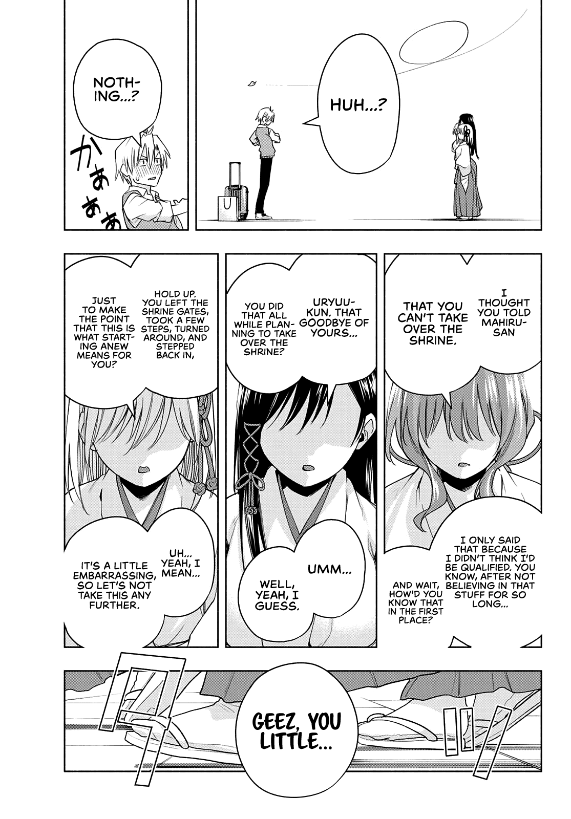 Amagami-san Chi no Enmusubi Chapter 52 page 18 - Chapter 52: A divine promise.