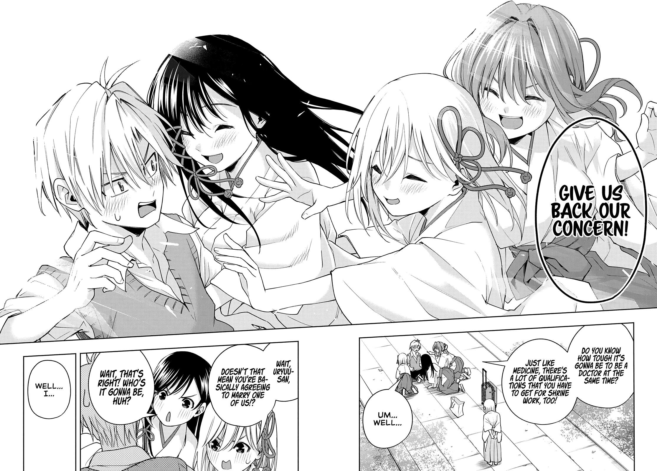 Amagami-san Chi no Enmusubi Chapter 52 page 19 - Chapter 52: A divine promise.