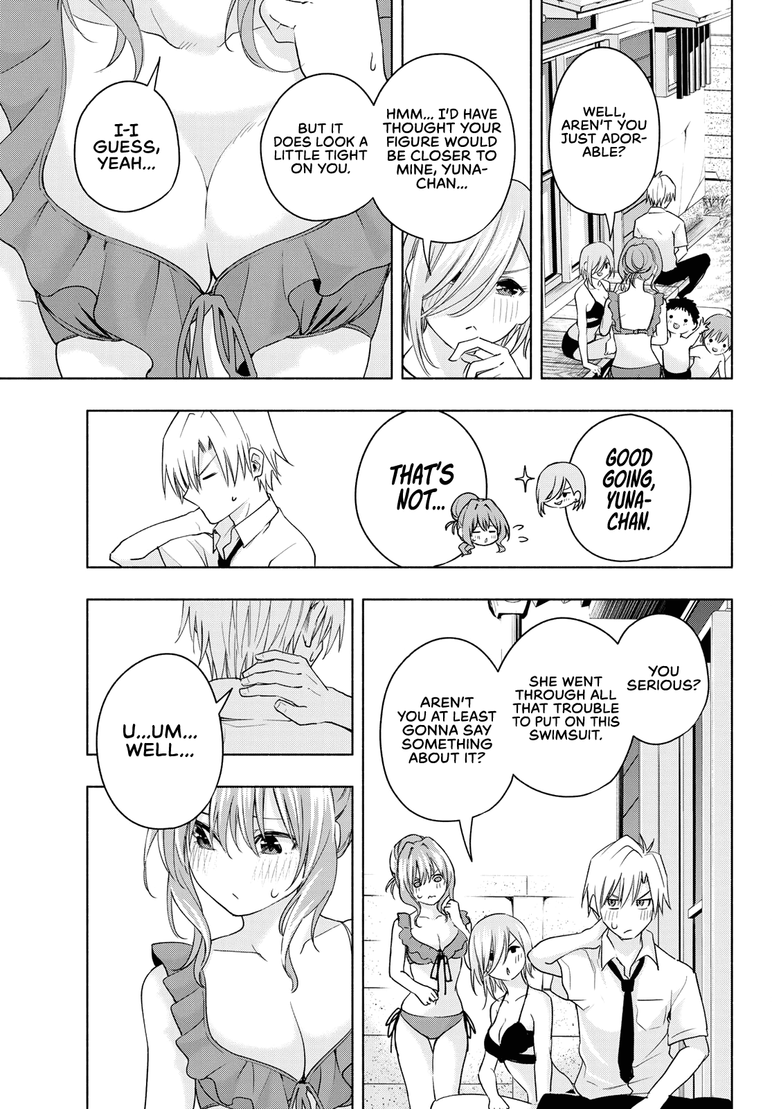 Amagami-san Chi no Enmusubi Chapter 53 page 10 - Chapter 53: Looking Away