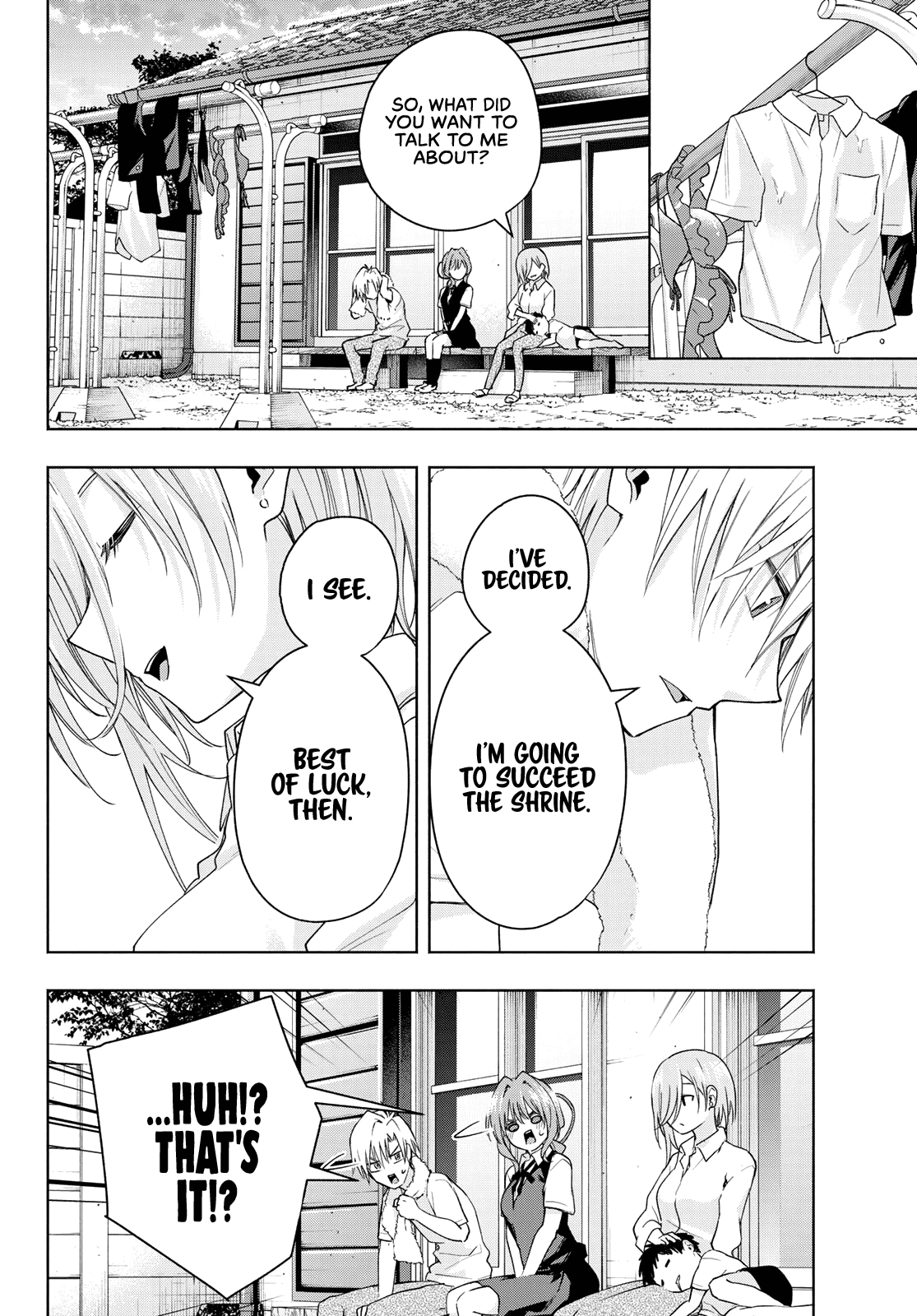 Amagami-san Chi no Enmusubi Chapter 53 page 15 - Chapter 53: Looking Away