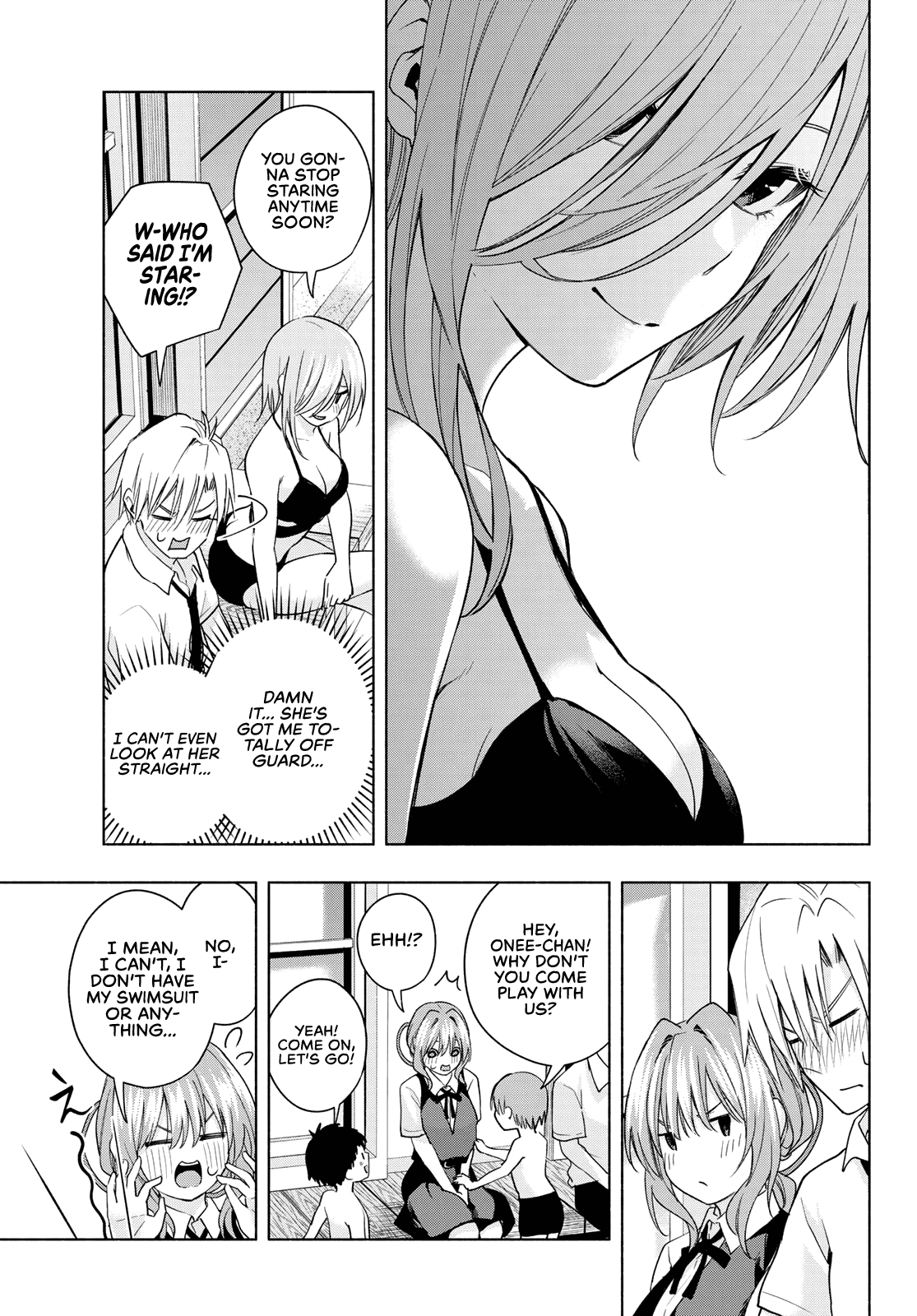 Amagami-san Chi no Enmusubi Chapter 53 page 8 - Chapter 53: Looking Away