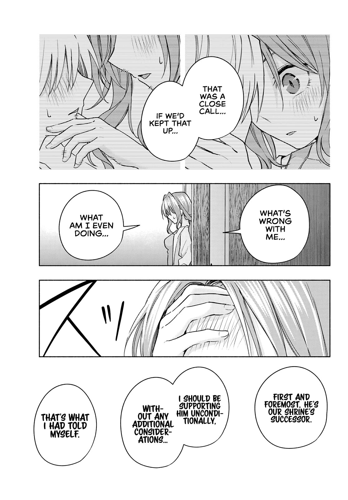 Amagami-san Chi no Enmusubi Chapter 54 page 20 - Chapter 54: Feverish Daydream