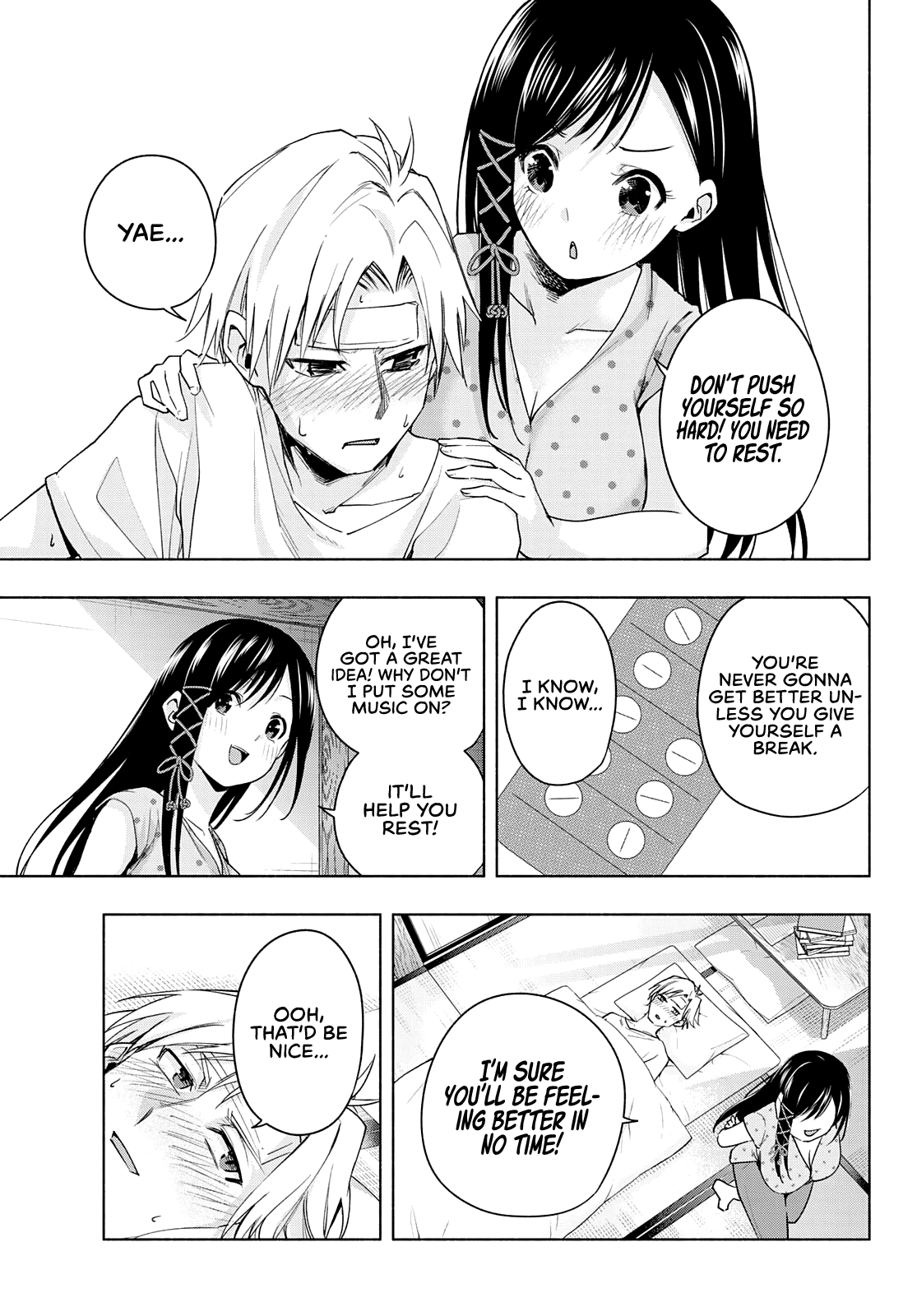 Amagami-san Chi no Enmusubi Chapter 54 page 4 - Chapter 54: Feverish Daydream