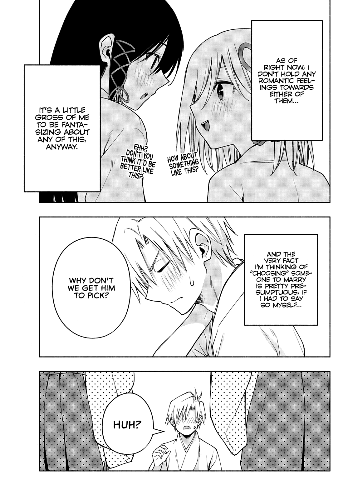 Amagami-san Chi no Enmusubi Chapter 55 page 12 - Chapter 55: Multiple choice
