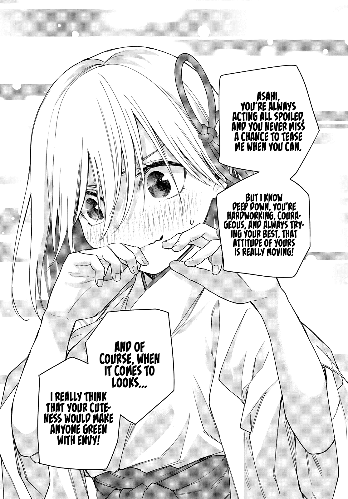 Amagami-san Chi no Enmusubi Chapter 55 page 18 - Chapter 55: Multiple choice