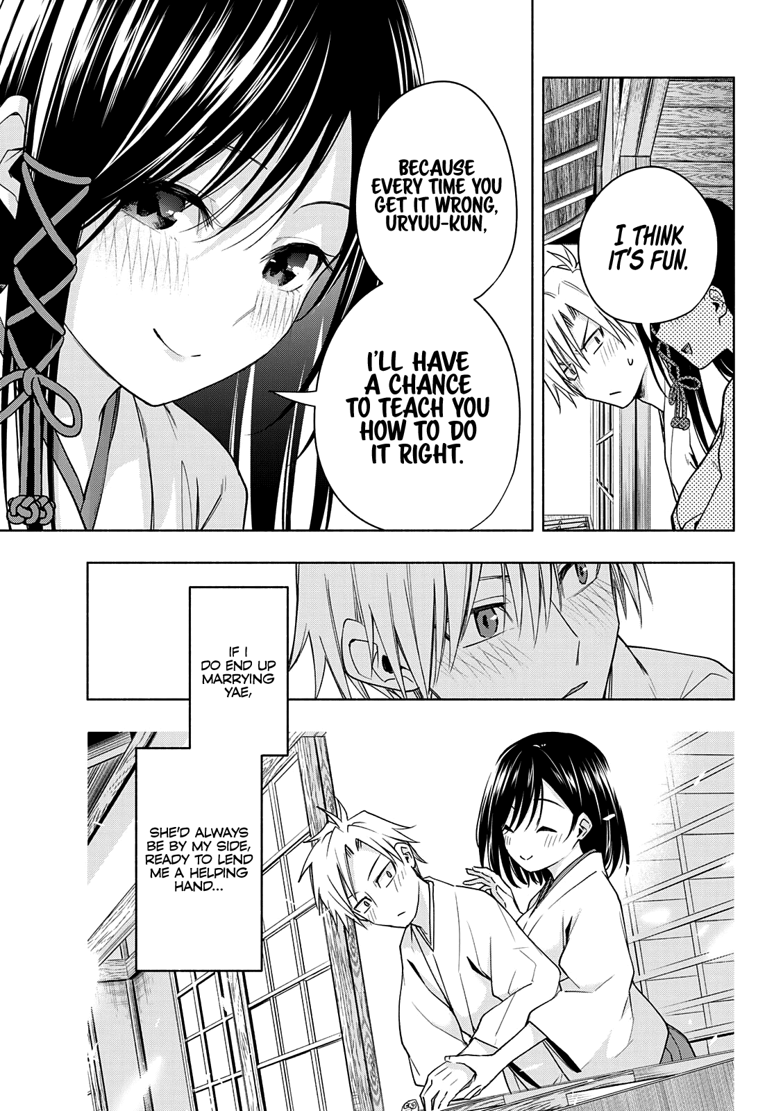 Amagami-san Chi no Enmusubi Chapter 55 page 8 - Chapter 55: Multiple choice