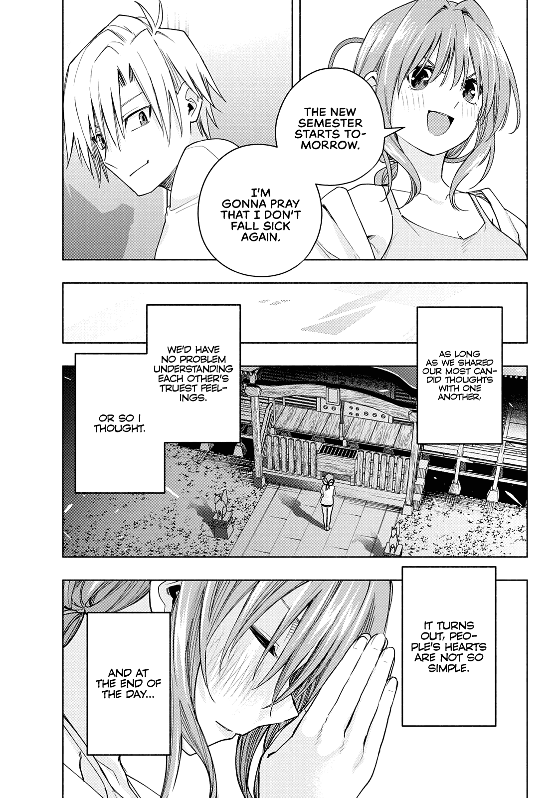Amagami-san Chi no Enmusubi Chapter 56 page 20 - Chapter 56: A damsel’s hide-and-seek, Prologue
