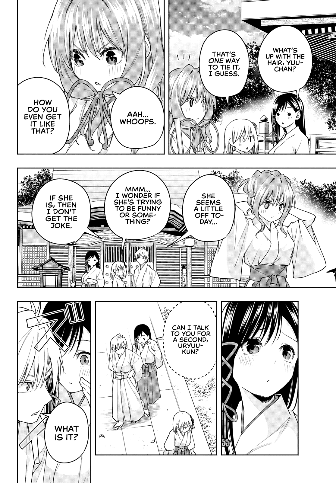 Amagami-san Chi no Enmusubi Chapter 56 page 3 - Chapter 56: A damsel’s hide-and-seek, Prologue