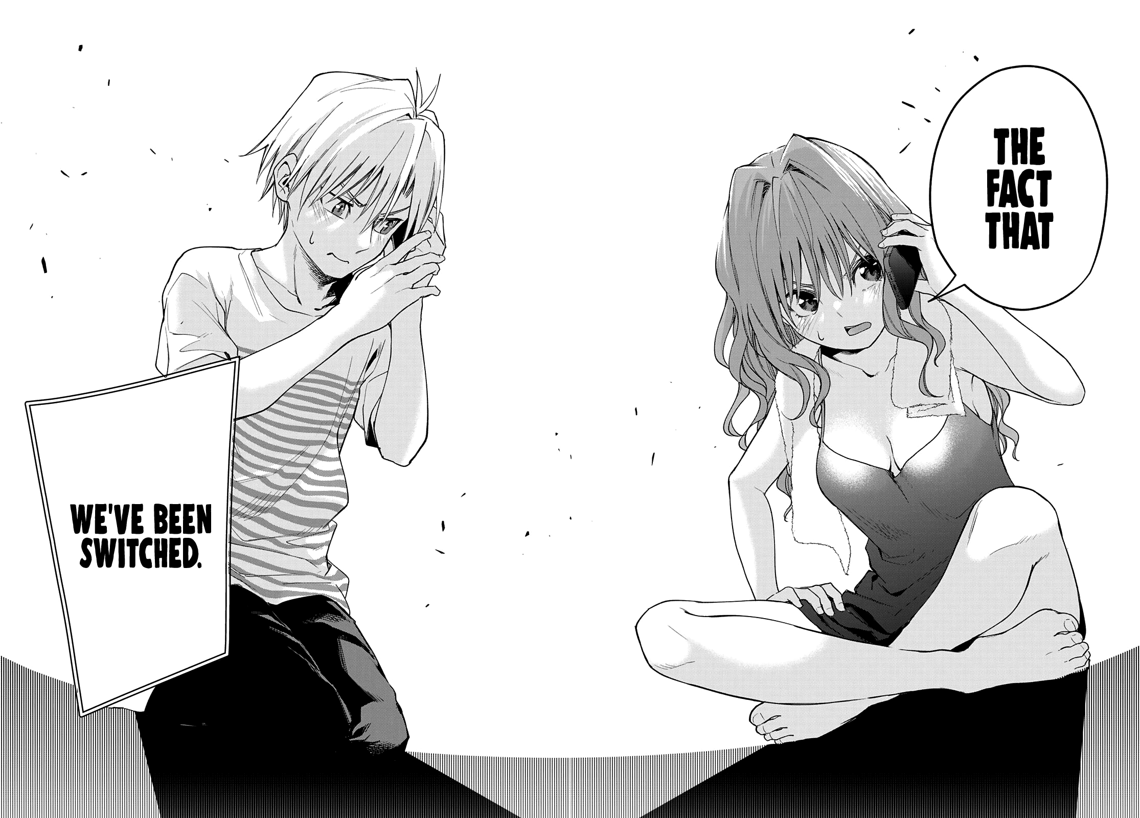 Amagami-san Chi no Enmusubi Chapter 57 page 19 - Chapter 57: A damsel’s hide and seek, switch