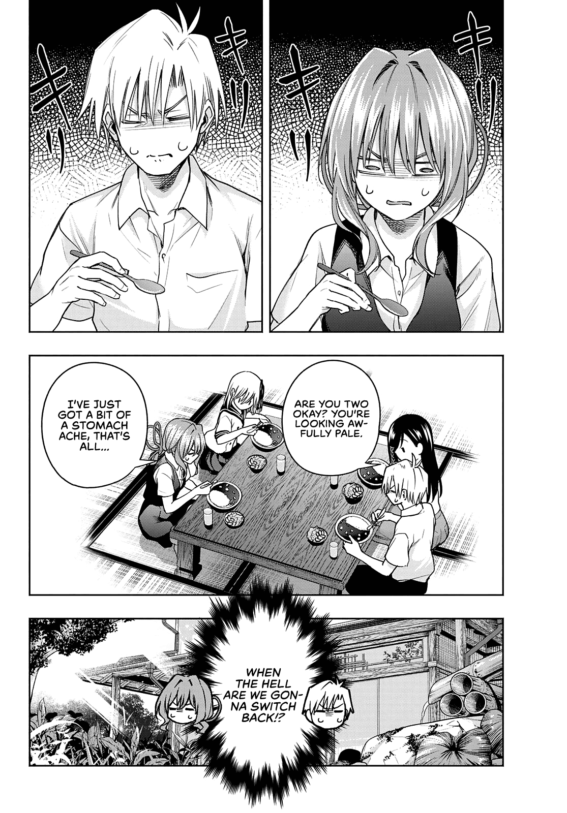 Amagami-san Chi no Enmusubi Chapter 58 page 11 - Chapter 58: A damsel’s hide and seek, Troubles