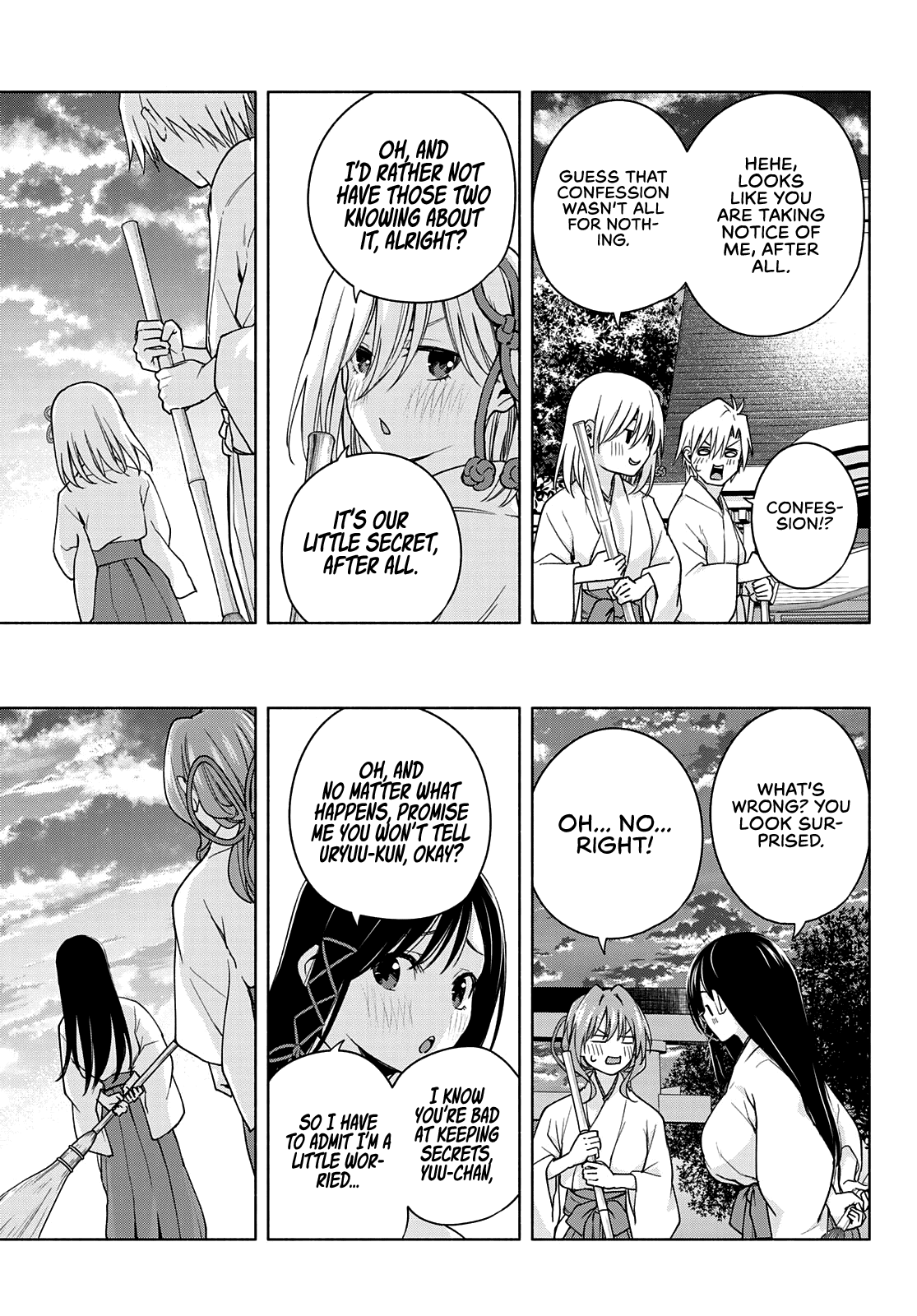 Amagami-san Chi no Enmusubi Chapter 58 page 17 - Chapter 58: A damsel’s hide and seek, Troubles