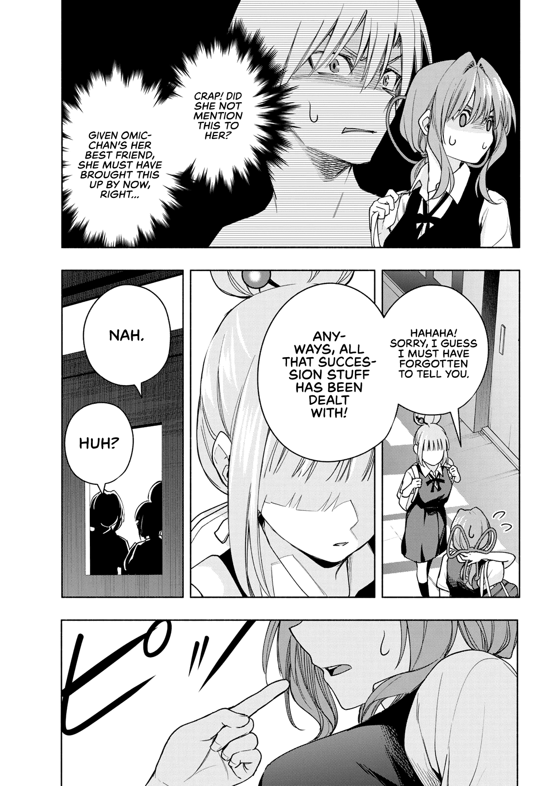 Amagami-san Chi no Enmusubi Chapter 59 page 19 - Chapter 59: A damsel’s hide and seek, understanding