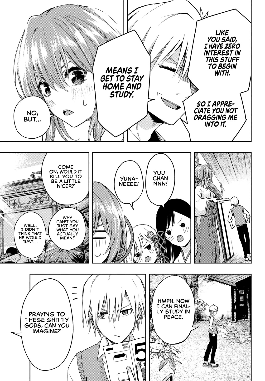 Amagami-san Chi no Enmusubi Chapter 6 page 10 - Chapter 6: Amagami Shrine Annual Festival, Part 1