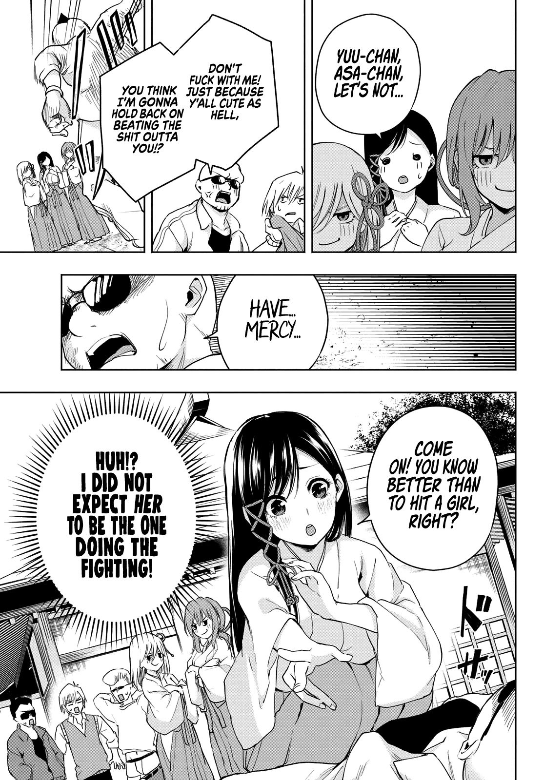 Amagami-san Chi no Enmusubi Chapter 6 page 14 - Chapter 6: Amagami Shrine Annual Festival, Part 1