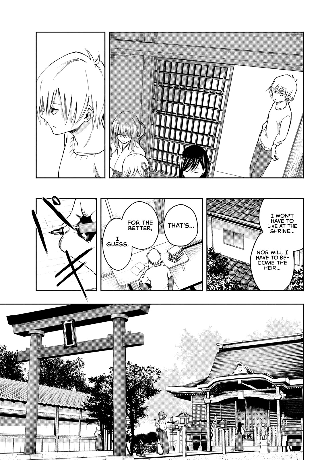 Amagami-san Chi no Enmusubi Chapter 6 page 20 - Chapter 6: Amagami Shrine Annual Festival, Part 1
