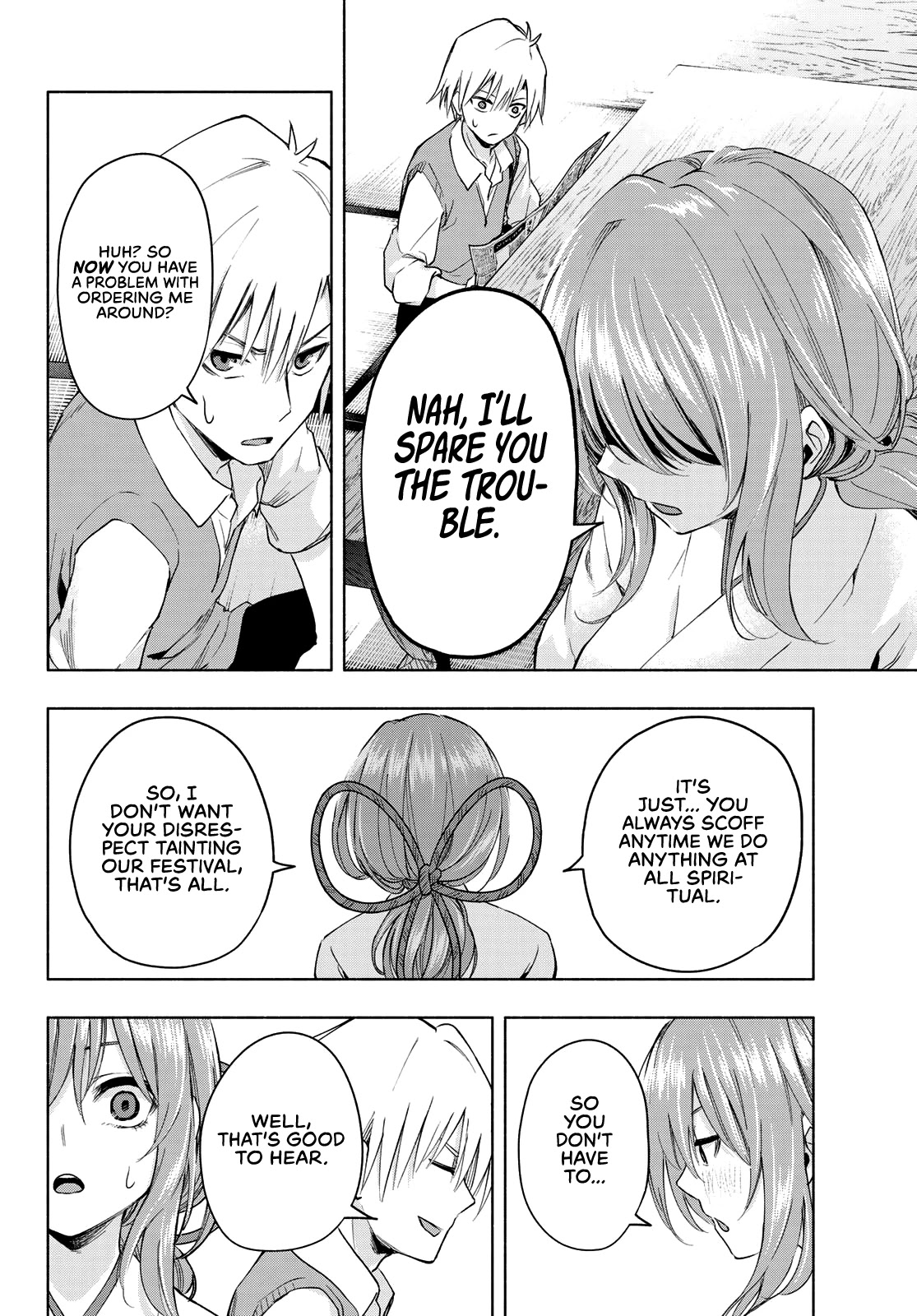 Amagami-san Chi no Enmusubi Chapter 6 page 9 - Chapter 6: Amagami Shrine Annual Festival, Part 1