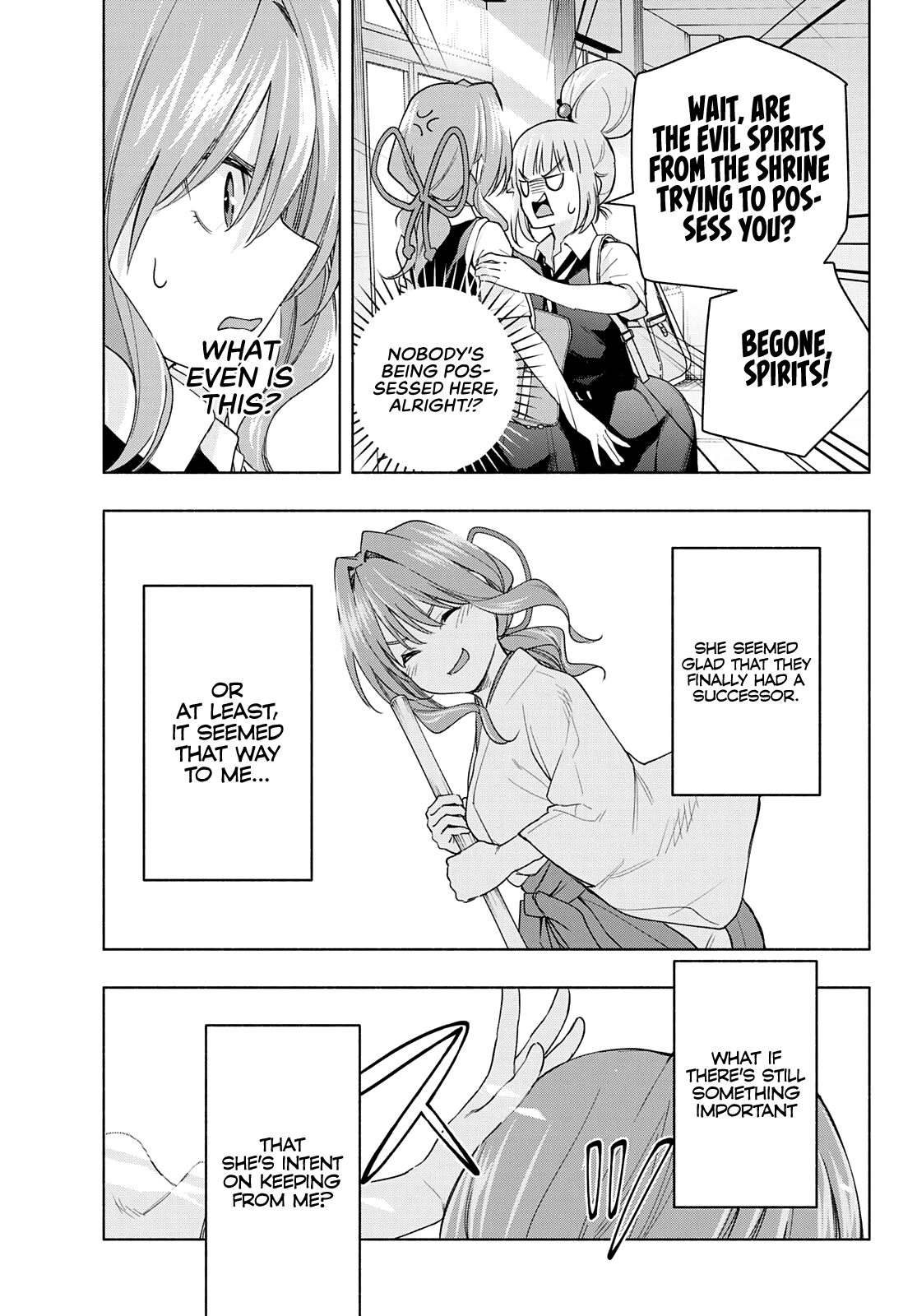 Amagami-san Chi no Enmusubi Chapter 60 page 4 - Chapter 60: A damsel’s hide and seek, Enigma