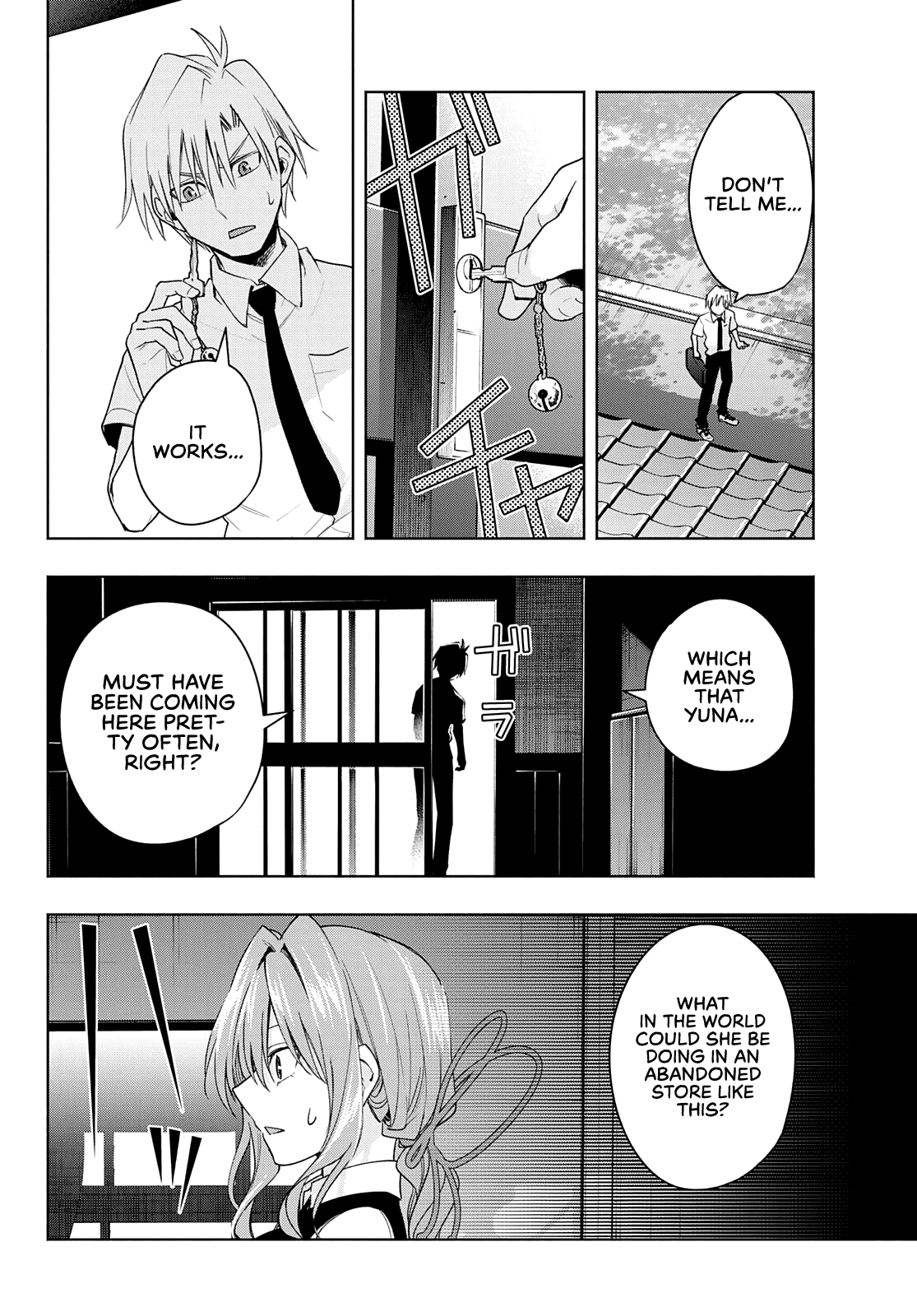Amagami-san Chi no Enmusubi Chapter 60 page 9 - Chapter 60: A damsel’s hide and seek, Enigma