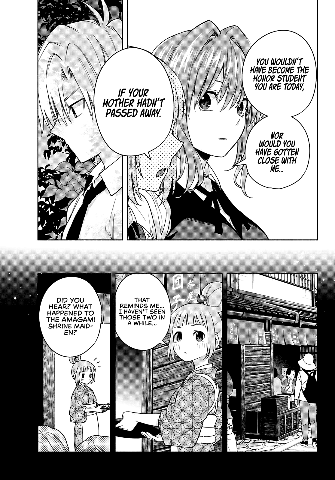 Amagami-san Chi no Enmusubi Chapter 62 page 8 - Chapter 62: A damsel’s hide and seek, revelation