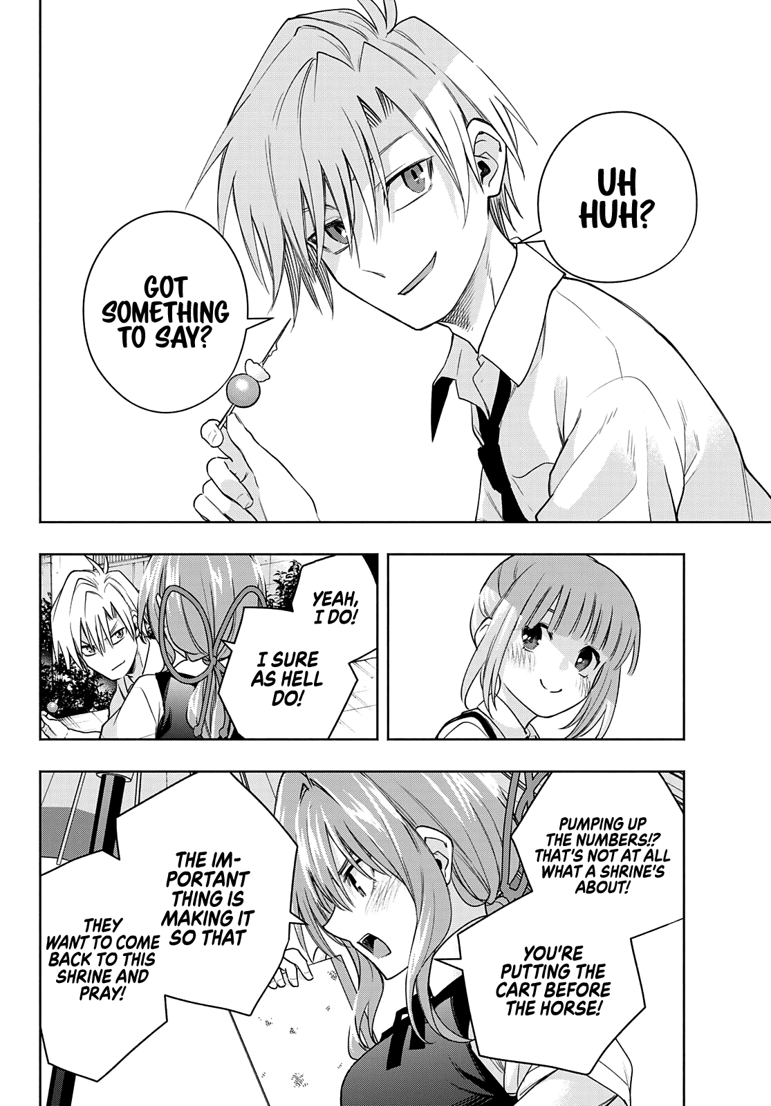 Amagami-san Chi no Enmusubi Chapter 63 page 13 - Chapter 63: A damsel’s hide and seek, appearance