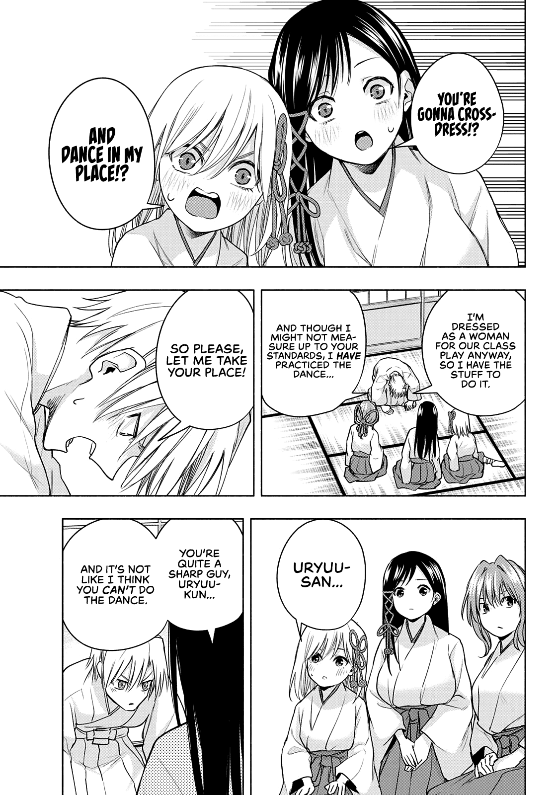 Amagami-san Chi no Enmusubi Chapter 64 page 15 - Chapter 64: The princess fights on!