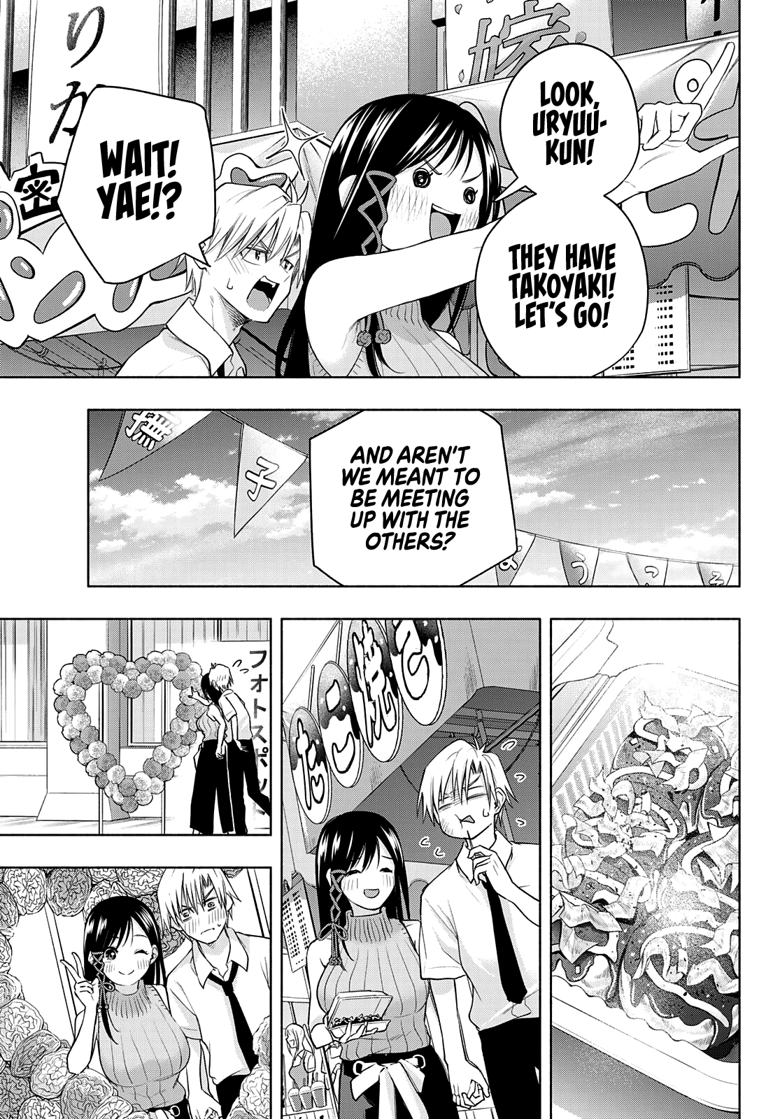 Amagami-san Chi no Enmusubi Chapter 65 page 8 - Chapter 65: Nadeshiko Festival, Yae’s Turn
