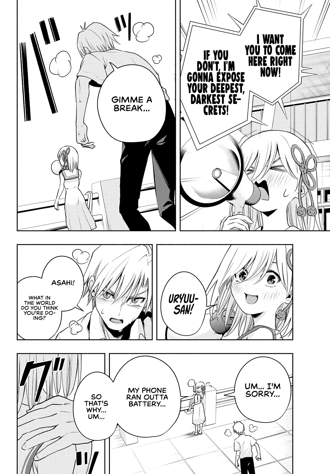 Amagami-san Chi no Enmusubi Chapter 66 page 15 - Chapter 66: Nadeshiko Festival, Asahi’s Turn