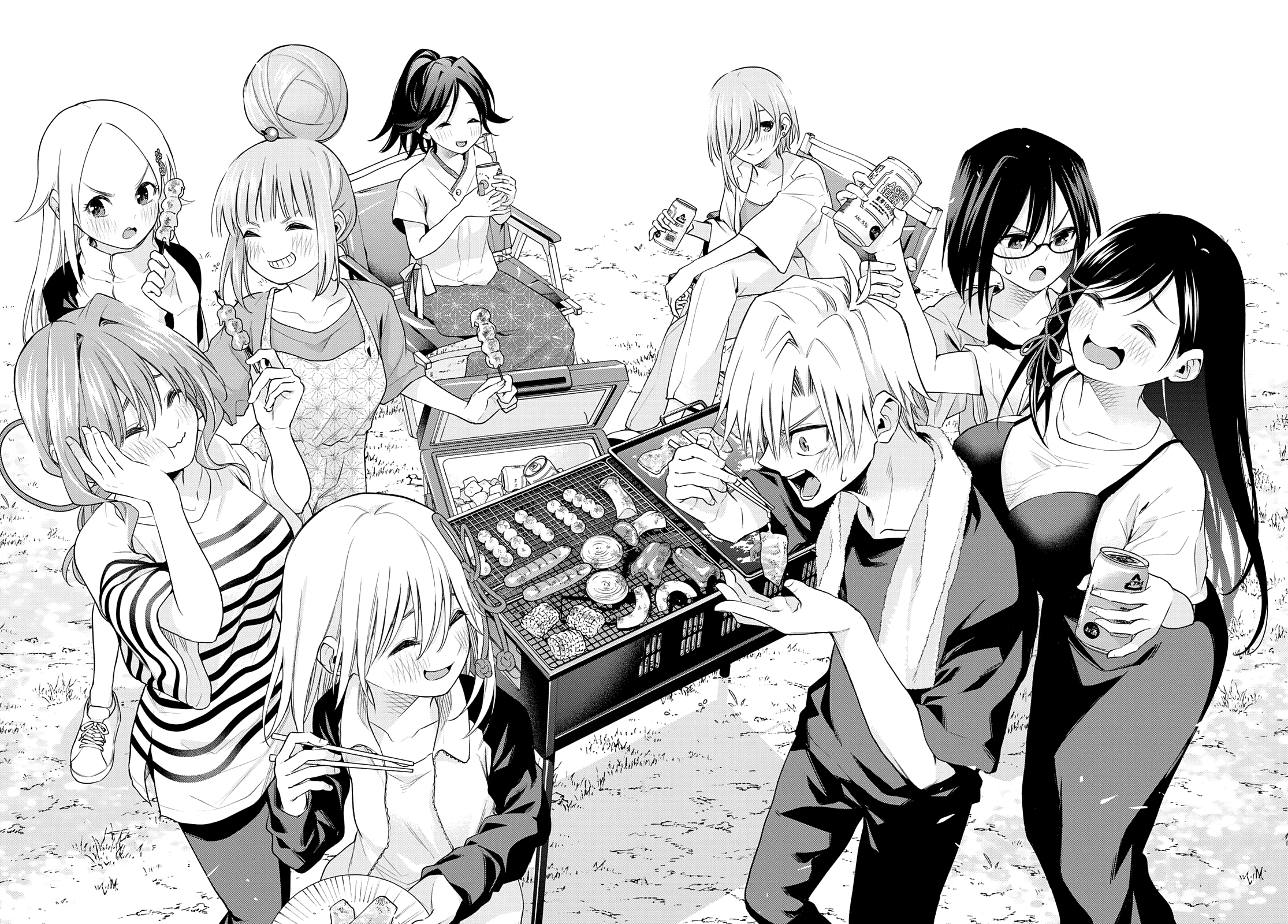 Amagami-san Chi no Enmusubi Chapter 68 page 19 - Chapter 68: A thoroughly mixed grill