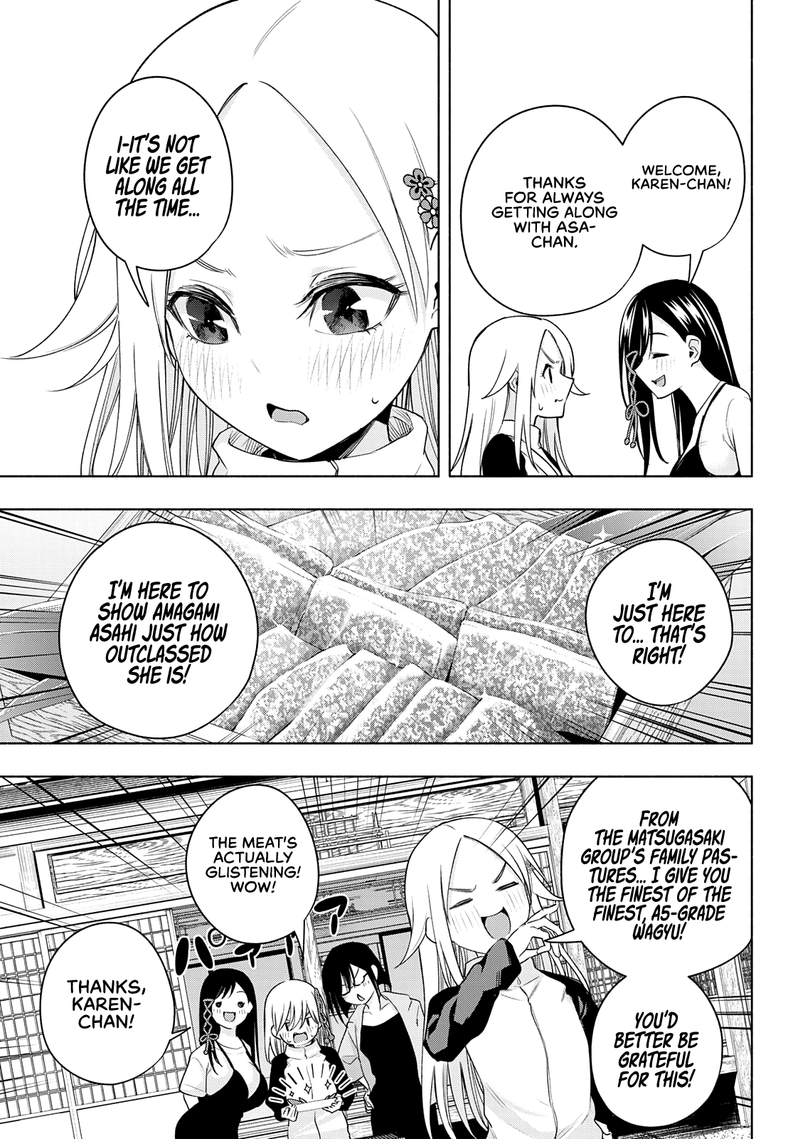 Amagami-san Chi no Enmusubi Chapter 68 page 6 - Chapter 68: A thoroughly mixed grill