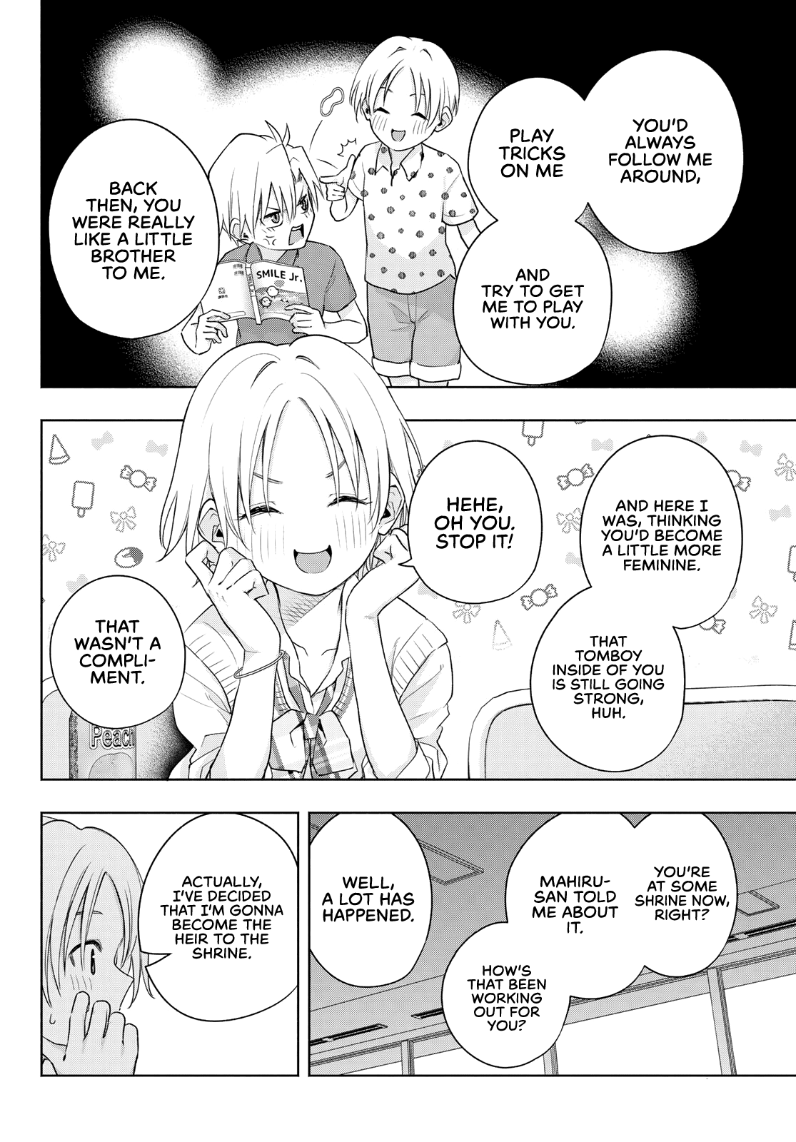 Amagami-san Chi no Enmusubi Chapter 69 page 13 - Chapter 69: New and old