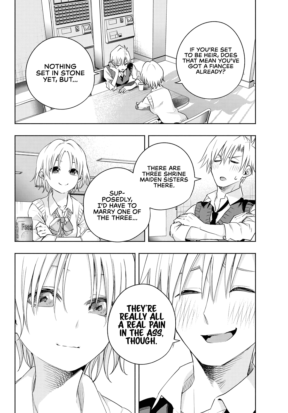 Amagami-san Chi no Enmusubi Chapter 69 page 15 - Chapter 69: New and old