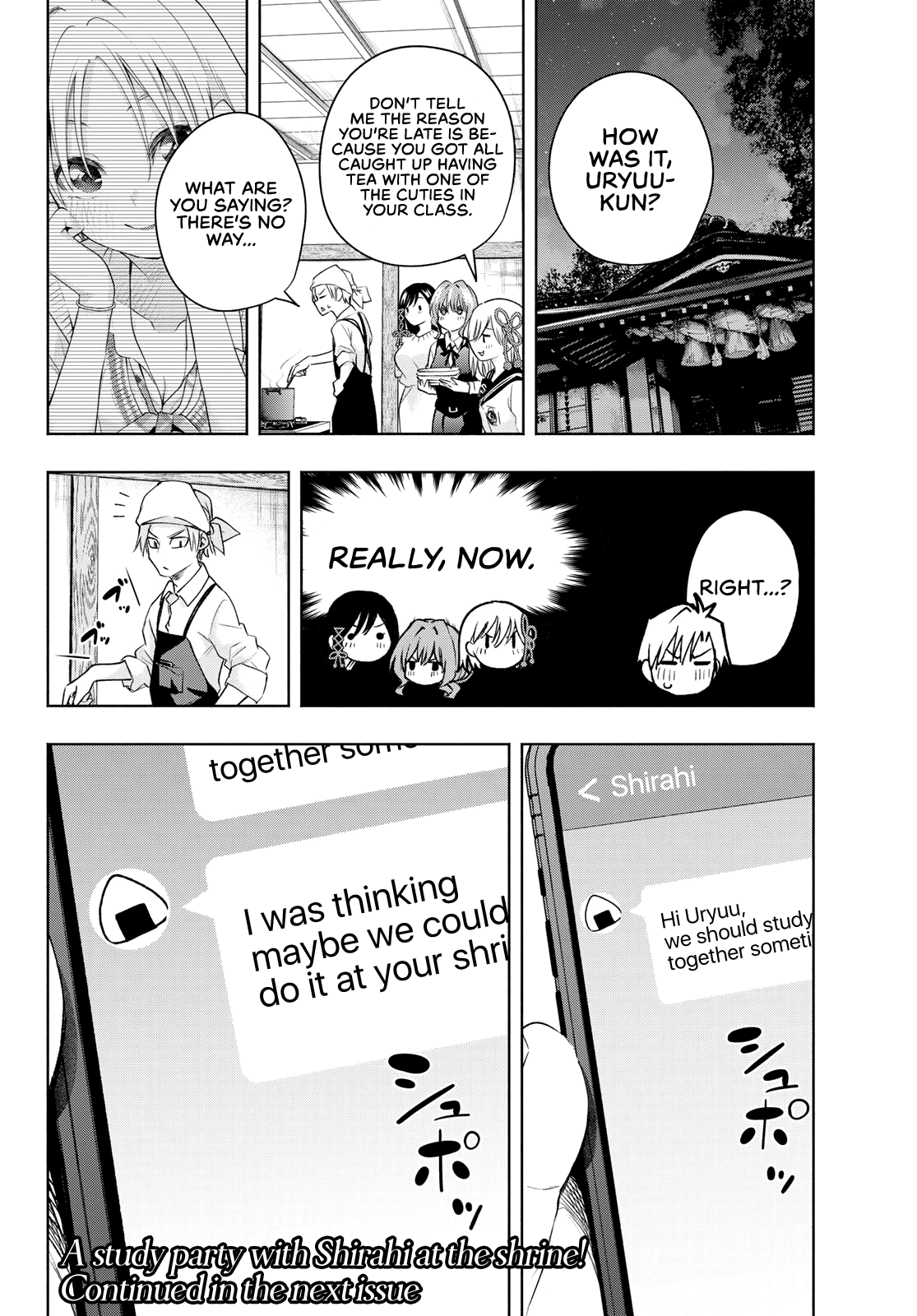 Amagami-san Chi no Enmusubi Chapter 69 page 21 - Chapter 69: New and old