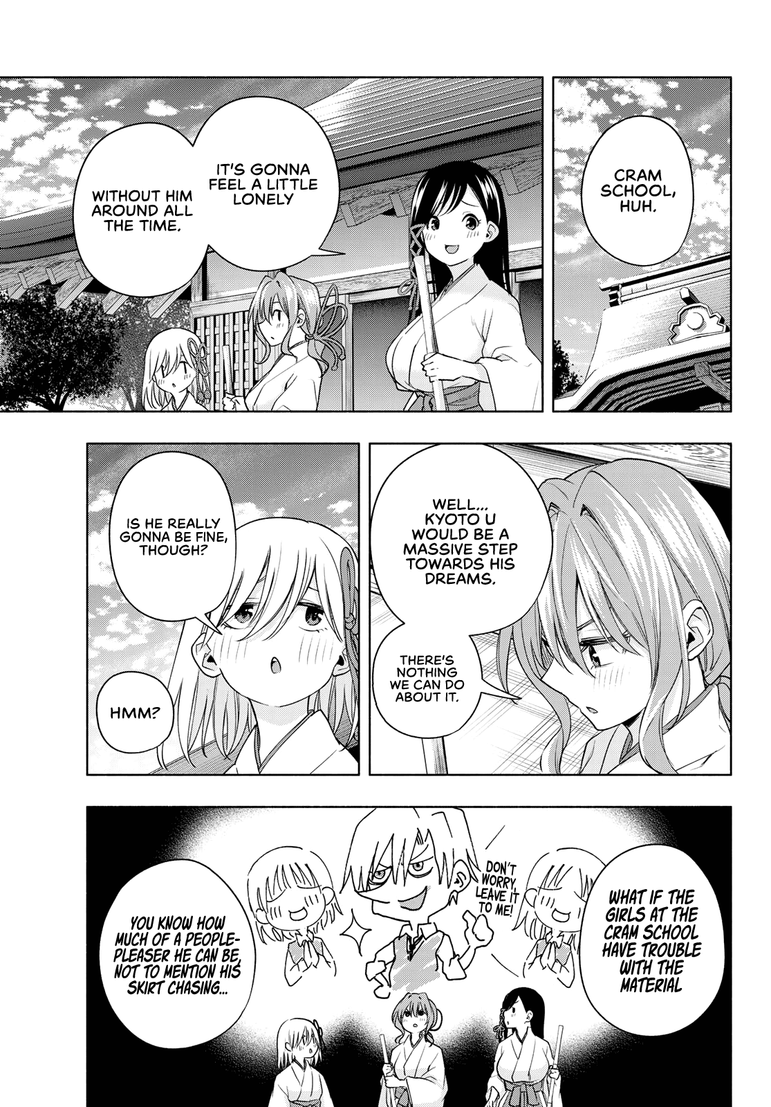 Amagami-san Chi no Enmusubi Chapter 69 page 8 - Chapter 69: New and old