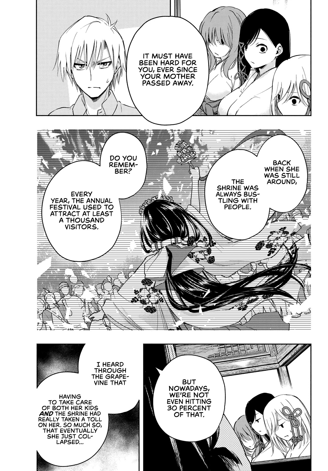 Amagami-san Chi no Enmusubi Chapter 7 page 10 - Chapter 7: Amagami Shrine Annual Festival, Part 2