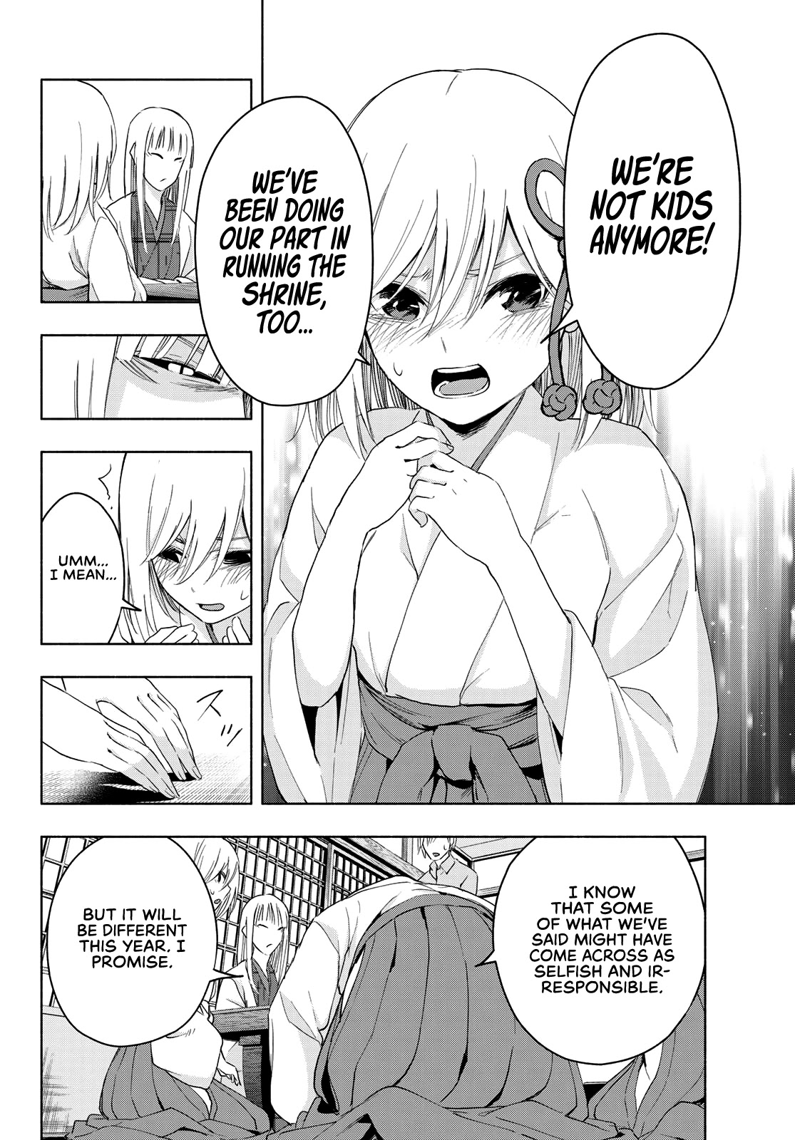 Amagami-san Chi no Enmusubi Chapter 7 page 15 - Chapter 7: Amagami Shrine Annual Festival, Part 2
