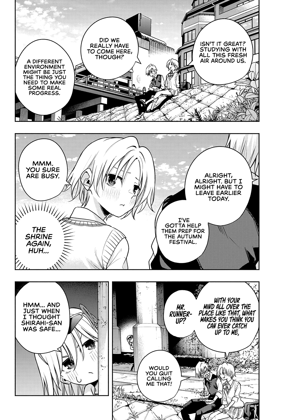 Amagami-san Chi no Enmusubi Chapter 71 page 4 - Chapter 71: Erratic Divas