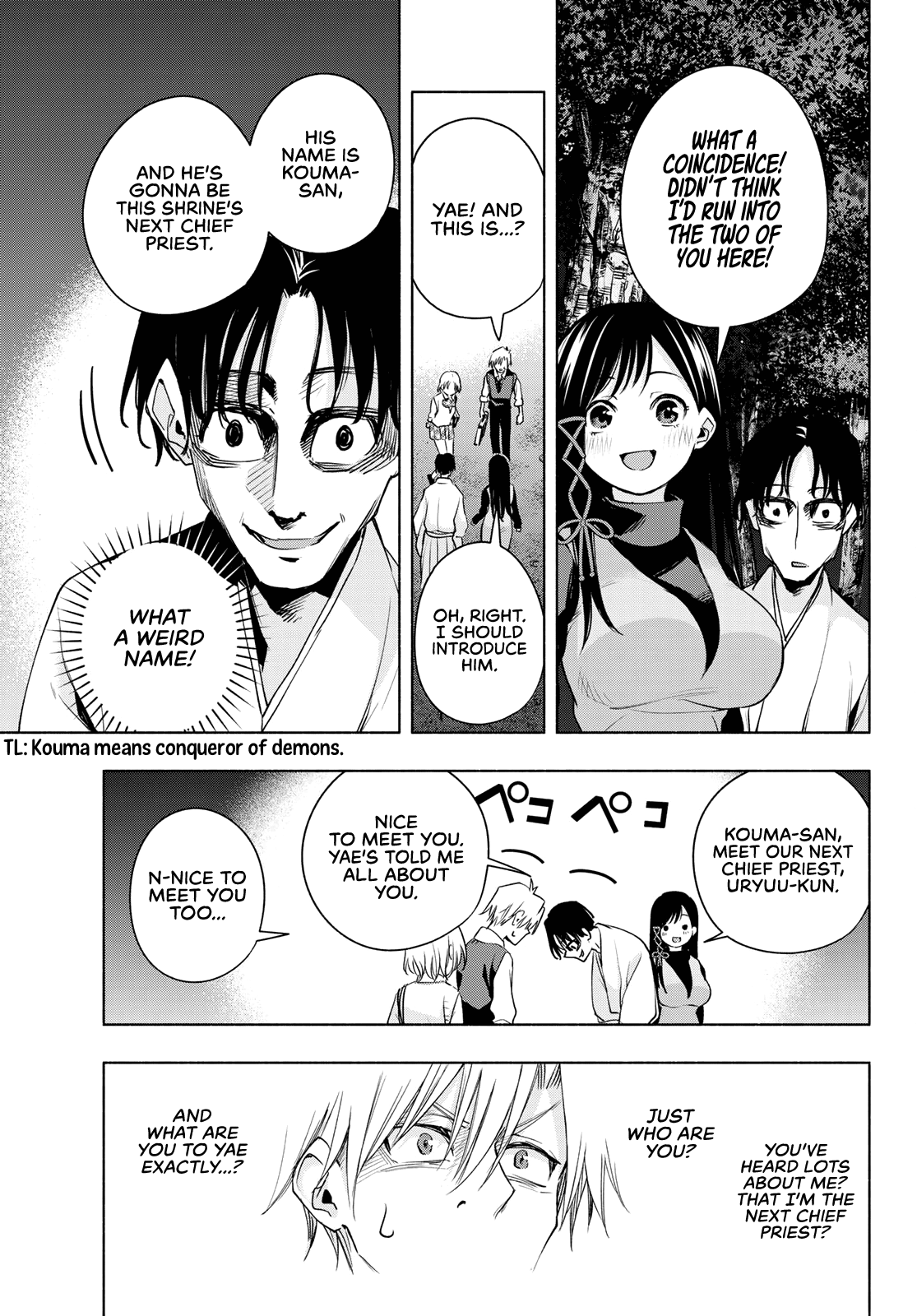 Amagami-san Chi no Enmusubi Chapter 72 page 10 - Chapter 72: Darker wishes