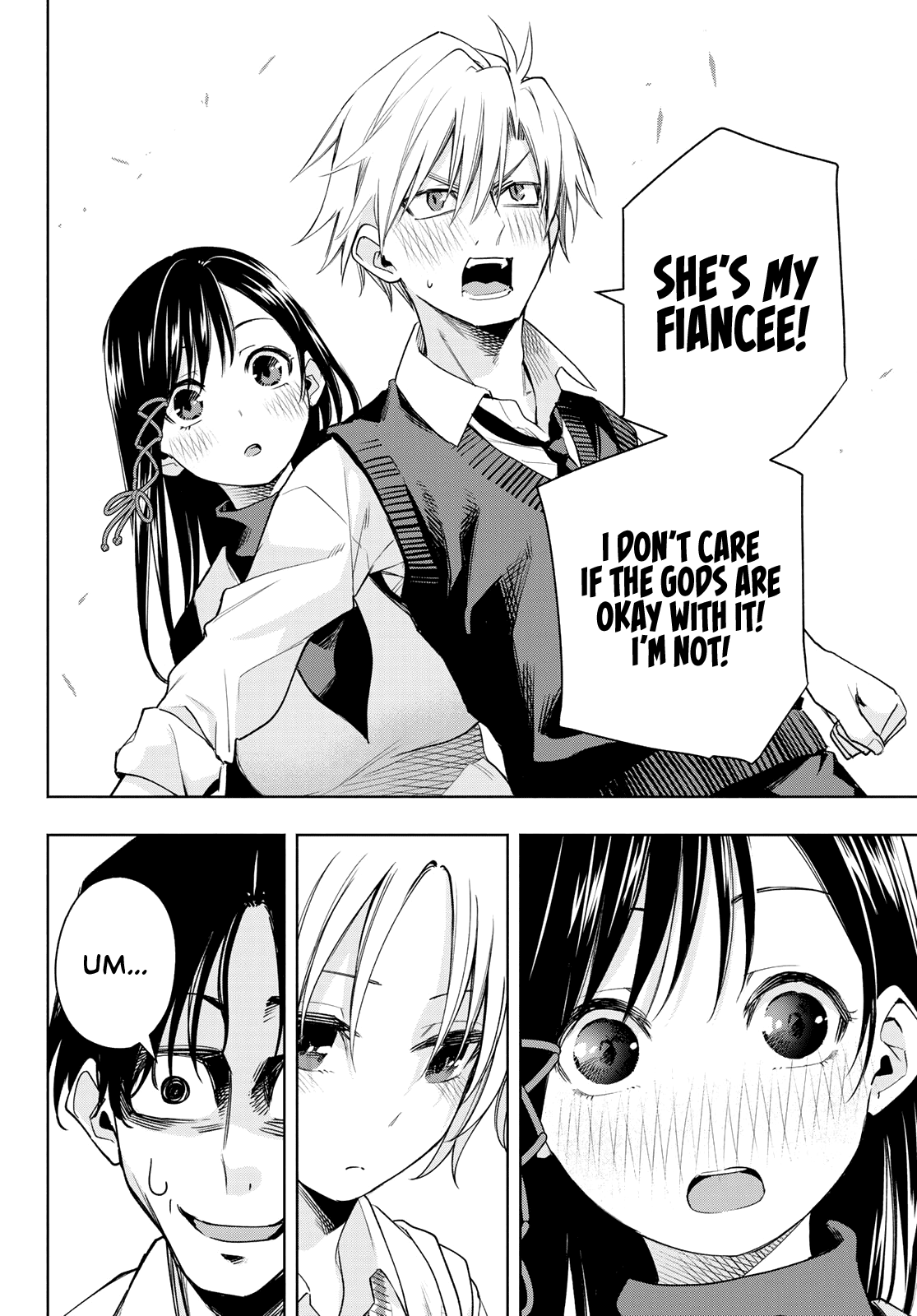 Amagami-san Chi no Enmusubi Chapter 72 page 13 - Chapter 72: Darker wishes