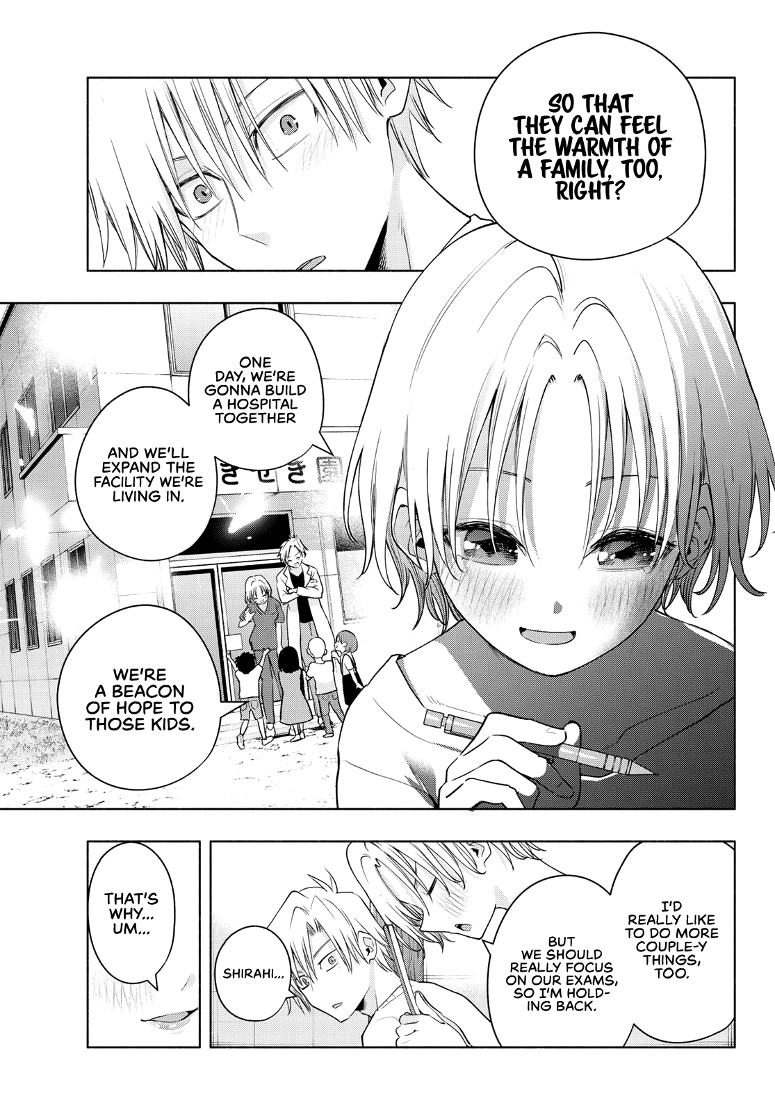 Amagami-san Chi no Enmusubi Chapter 78 page 16 - Chapter 78: A daytime mirage, Sentiment