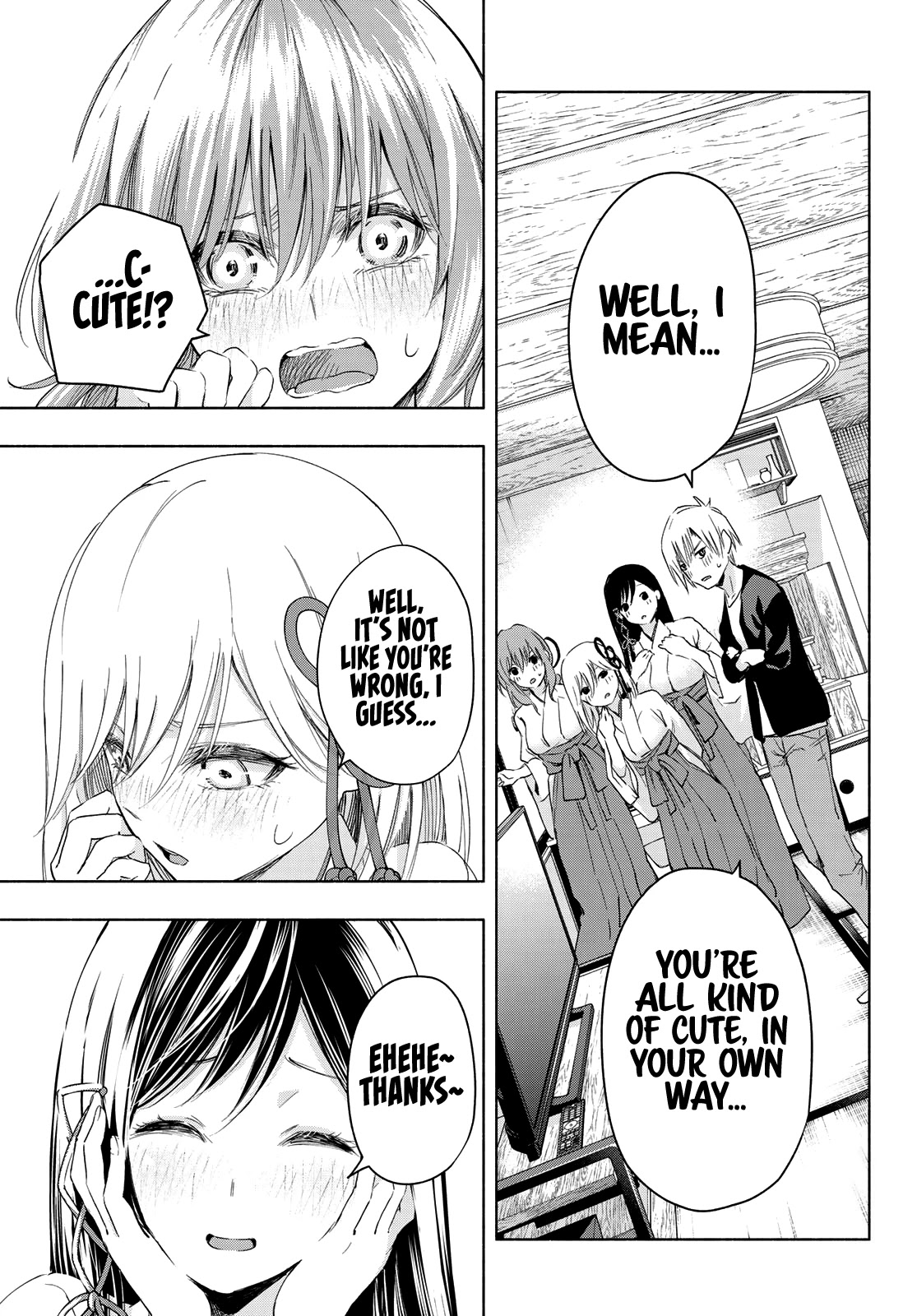 Amagami-san Chi no Enmusubi Chapter 8 page 6 - Chapter 8: Amagami Shrine Annual Festival, Part 3
