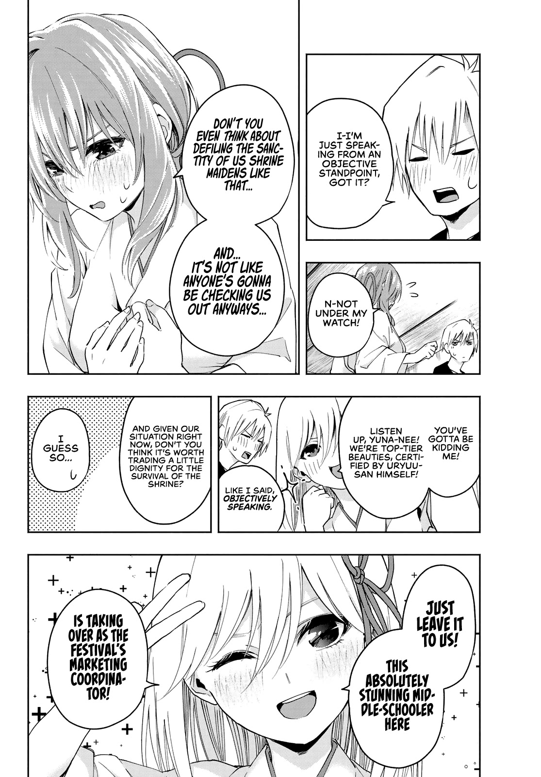 Amagami-san Chi no Enmusubi Chapter 8 page 7 - Chapter 8: Amagami Shrine Annual Festival, Part 3