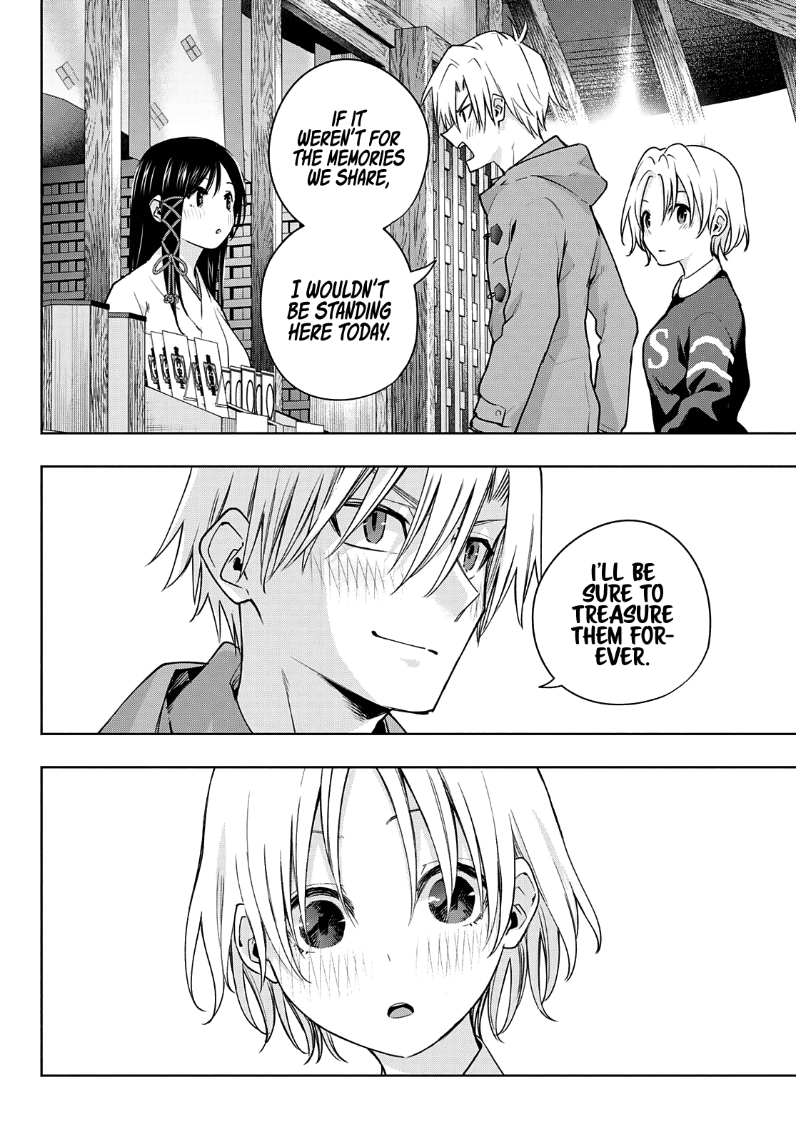 Amagami-san Chi no Enmusubi Chapter 80 page 12 - Chapter 80: A daytime mirage, Thoughts