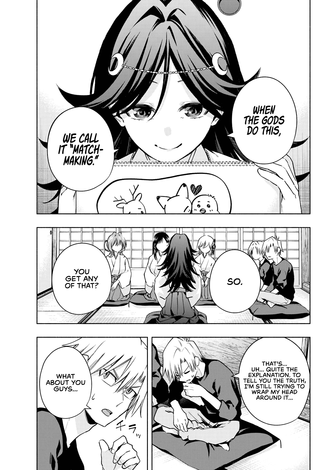 Amagami-san Chi no Enmusubi Chapter 81 page 10 - Chapter 81: A daytime mirage, Worlds