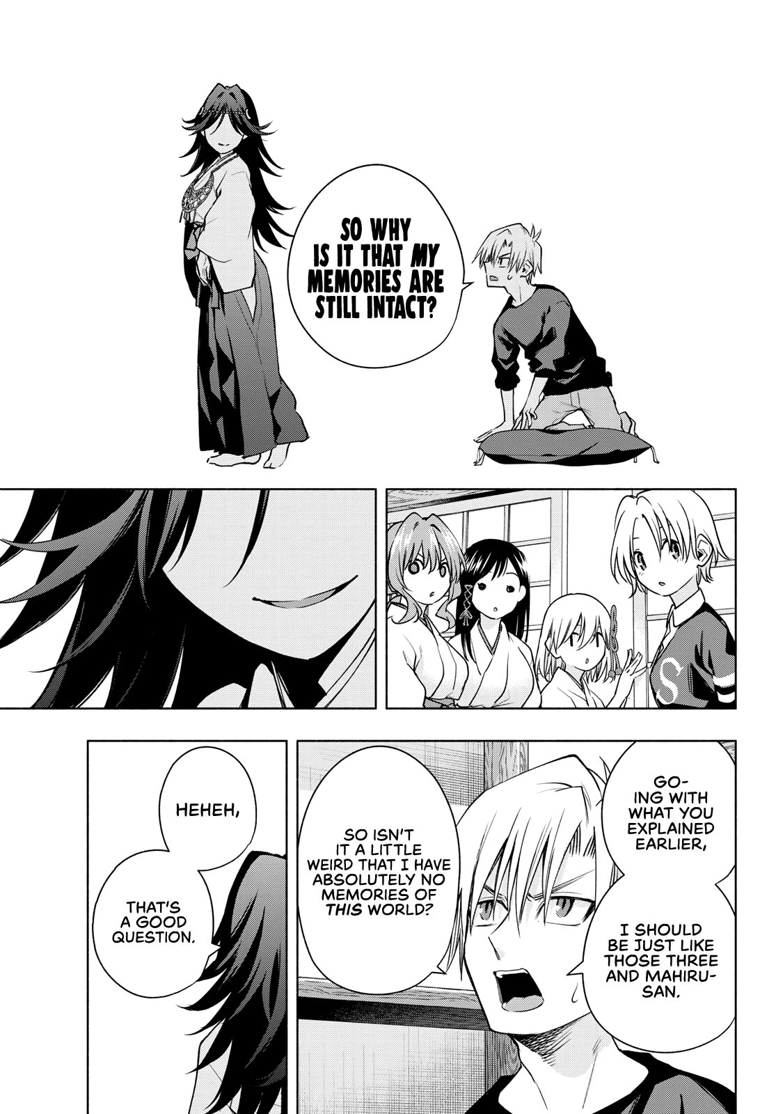 Amagami-san Chi no Enmusubi Chapter 81 page 13 - Chapter 81: A daytime mirage, Worlds