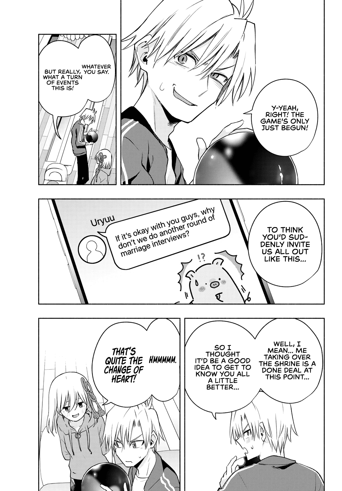 Amagami-san Chi no Enmusubi Chapter 86 page 6 - Chapter 86: The dazzling morning