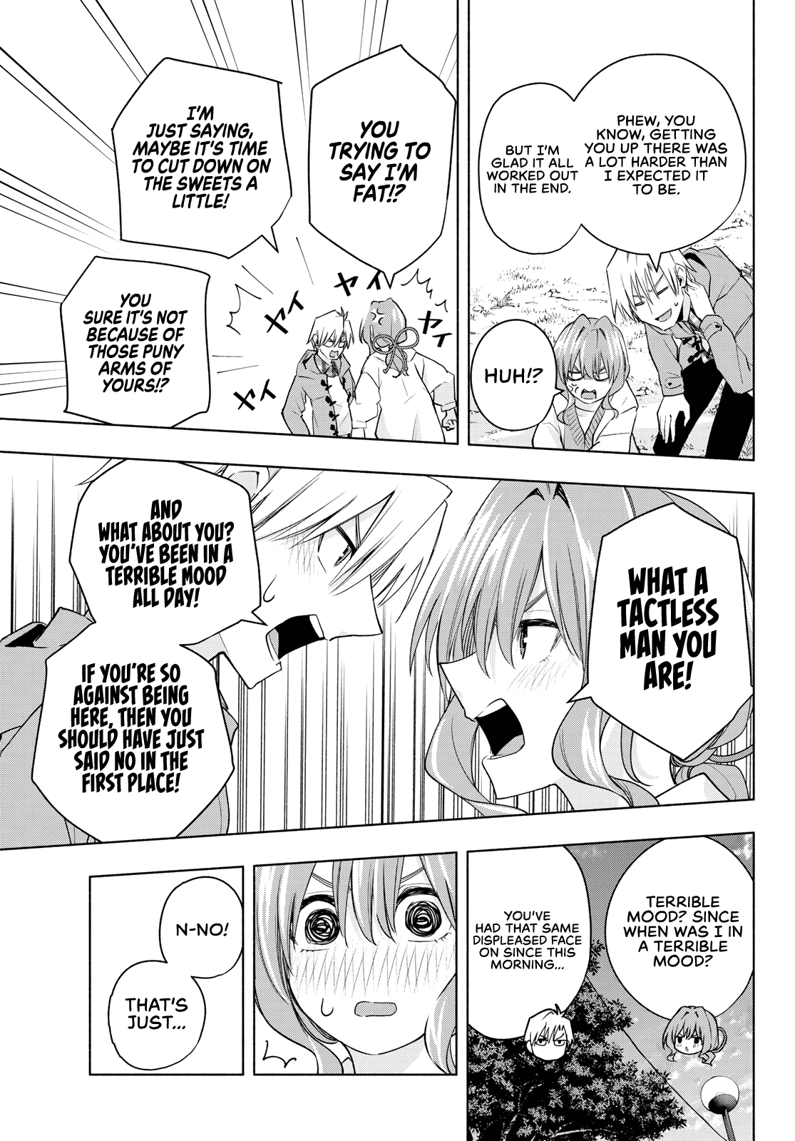 Amagami-san Chi no Enmusubi Chapter 87 page 14 - Chapter 87: A moody afternoon
