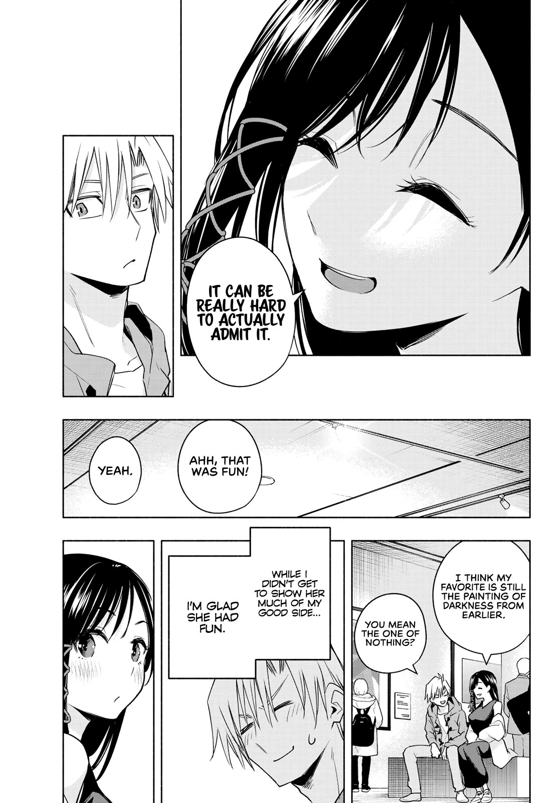 Amagami-san Chi no Enmusubi Chapter 88 page 14 - Chapter 88: A wondrous night